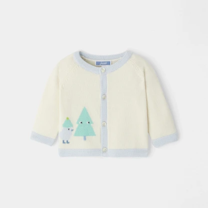 Chlapecký kardigan pro miminka