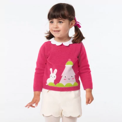 Vánoční svetr pro holčičku
