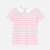 Girl striped polo shirt