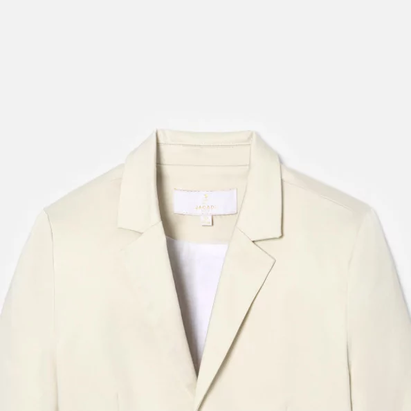 Boy jacket in cotton satin