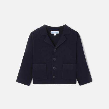 Baby boy knitted cardigan