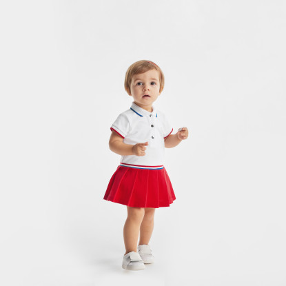 Baby girl polo dress