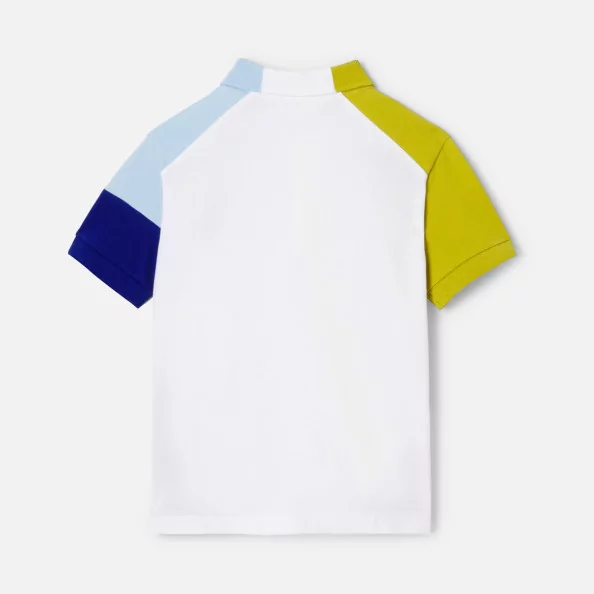 Boy polo shirt in cotton piqué