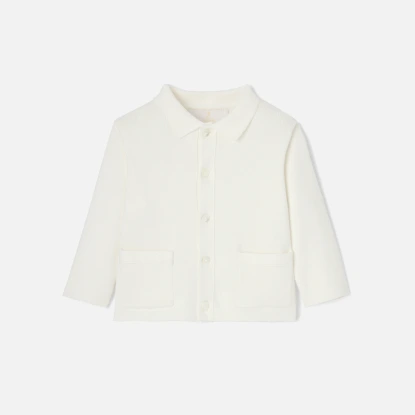 Baby boy ceremony cardigan