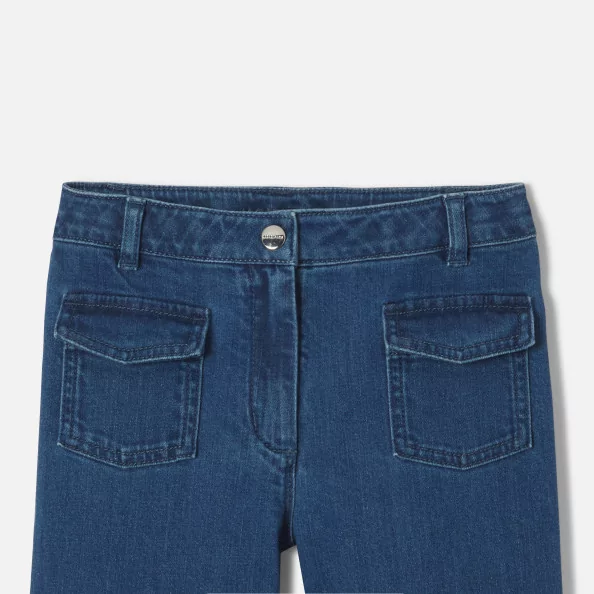 Girl wide-leg jeans