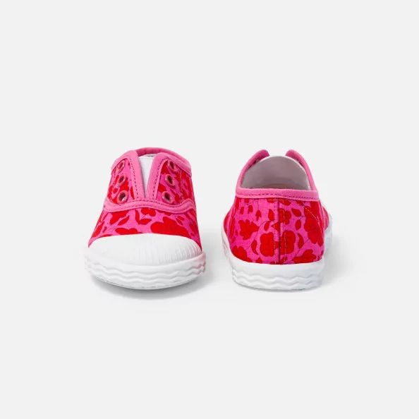 Baby girl trainers in Liberty fabric