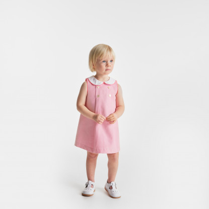 Šaty pro miminko s trapezovým střihem