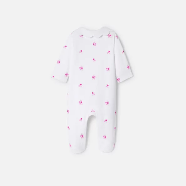 Baby girl pyjamas in interlock
