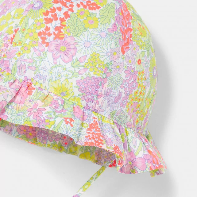 Baby girl Liberty Fabrics hat