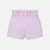 Baby girl shorts with gathered waist