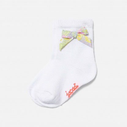 Baby girl Liberty Fabrics socks with bow