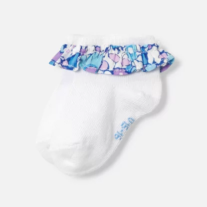 Ponožky pro miminko s volánkem