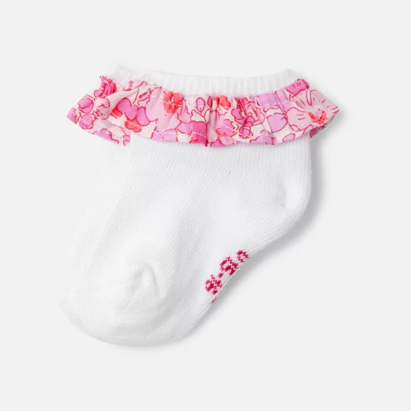 Baby girl ruffled socks