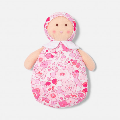 Josephine Liberty fabric rattle doll