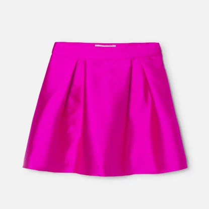 Girl satin skirt