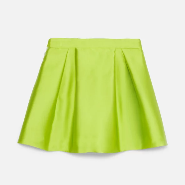 Girl satin skirt