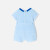 Baby boy short French terry suit