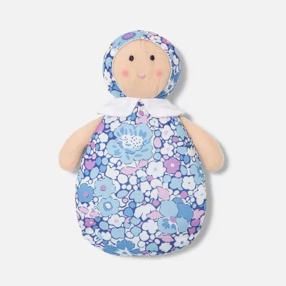 Josephine Liberty fabric rattle doll