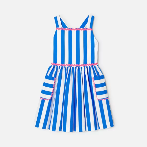 Girl striped dress