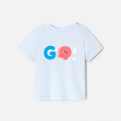 Baby boy T-shirt with message