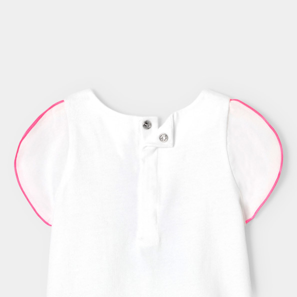 Tričko pro malou holčičku s krátkým rukávem