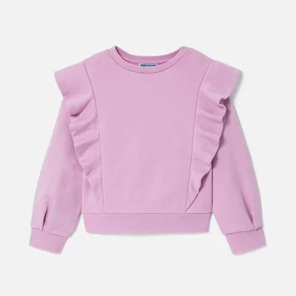 Dívčí fleecový svetr