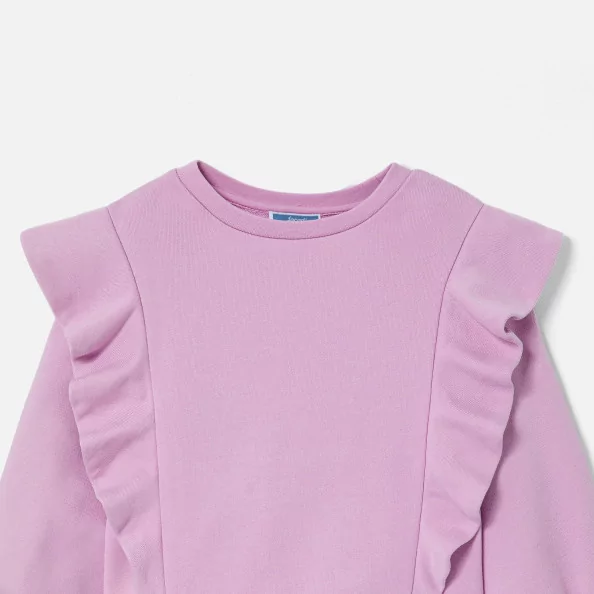 Dívčí fleecový svetr