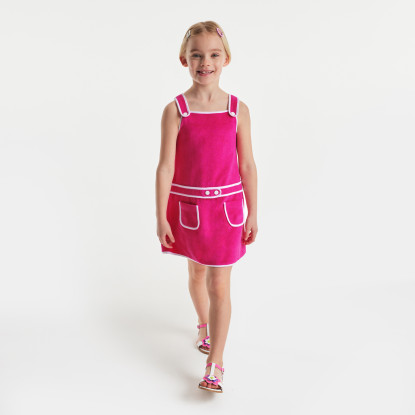 Girl French terry dress