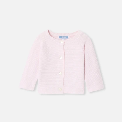 Dívčí kardigan z vlny a bavlny