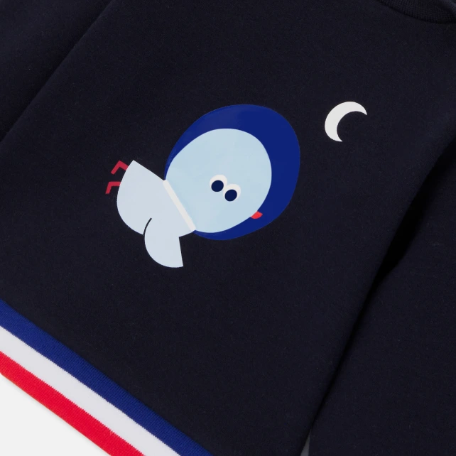 Baby boy fleece sweatshirt