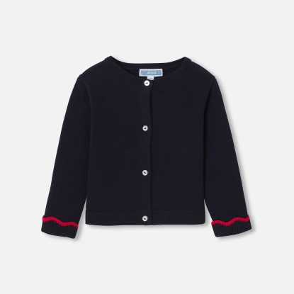 Baby girl knitted cardigan
