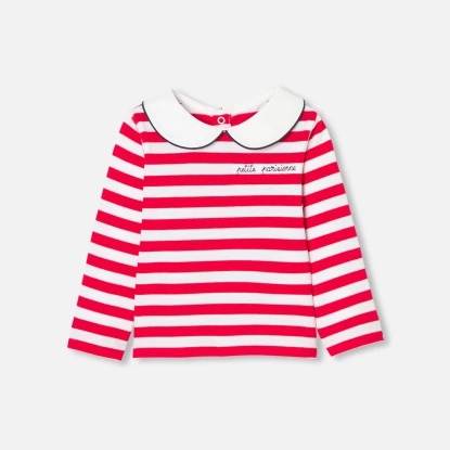 Baby girl Breton tee