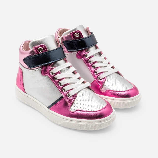 Girl high-top trainers