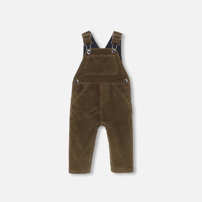 Baby boy corduroy overalls
