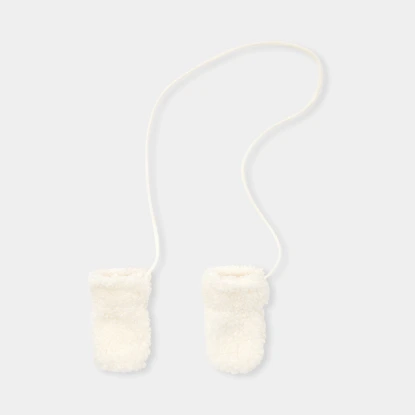 Sherpa baby mittens