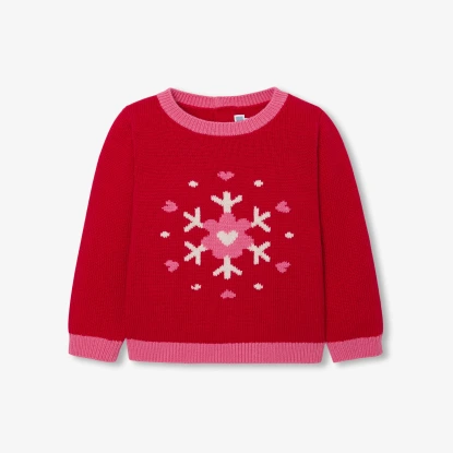 Baby girl Christmas jumper