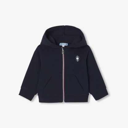 Baby zip-up sweatshirt