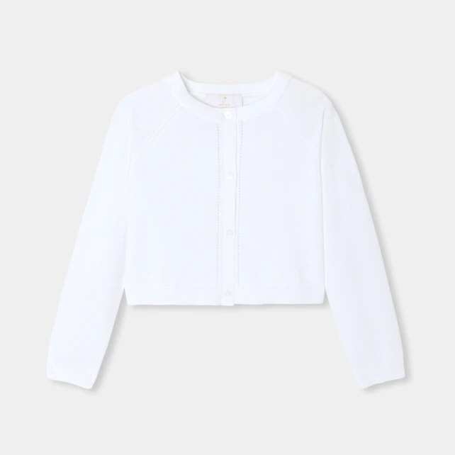 Girl short cardigan