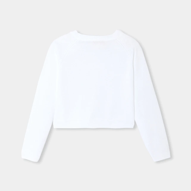 Dívčí krátký kardigan