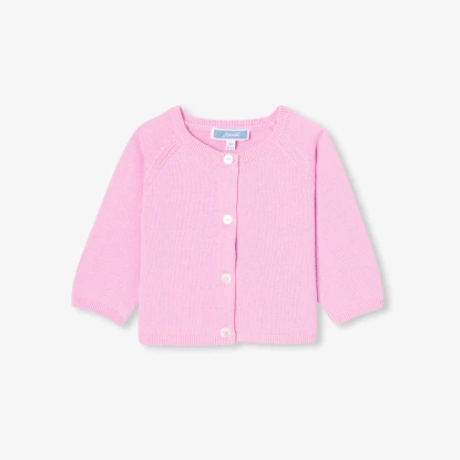 Baby girl cotton cardigan