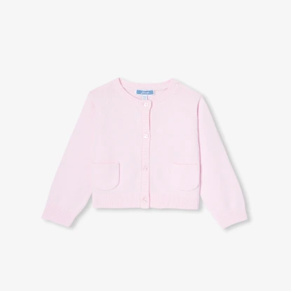 Baby girl cotton cardigan