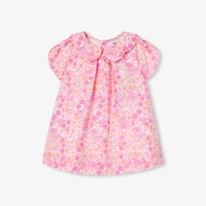 Baby girl dress in Liberty fabric