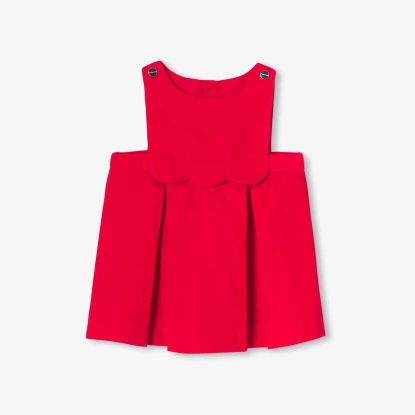 Baby girl velvet dress