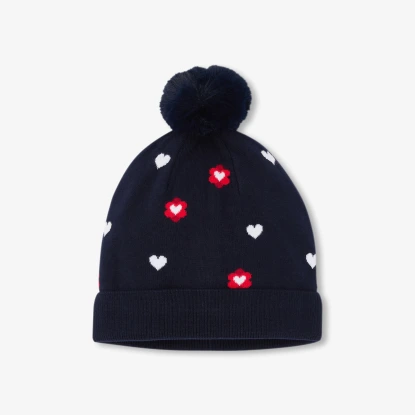 Girl microfleece-lined hat 