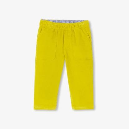 Chlapecké velurové kalhoty