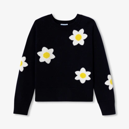 Girl sweater in wool majority 