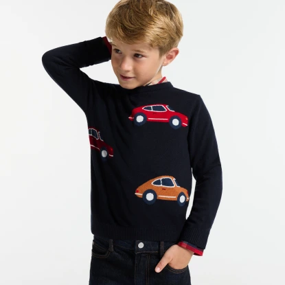 Boy wool sweater