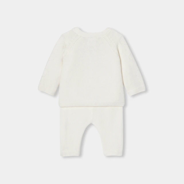 Baby girl knitwear set