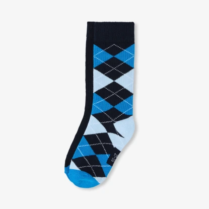 Duo of high socks for boys