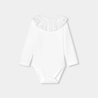 Holčička body s dlouhým rukávem